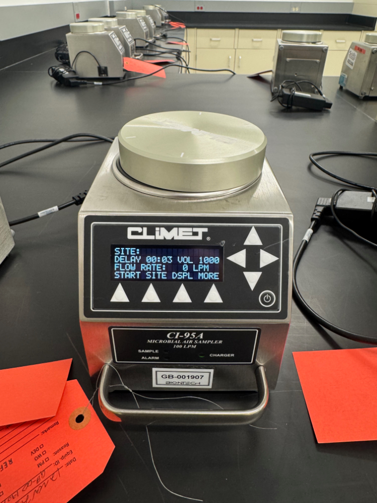 Image of Climet CI-95A 100 LPM Microbial Air Sampler